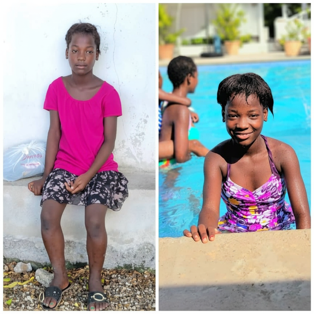 Avant et après – Une fille transformée par ZPFM